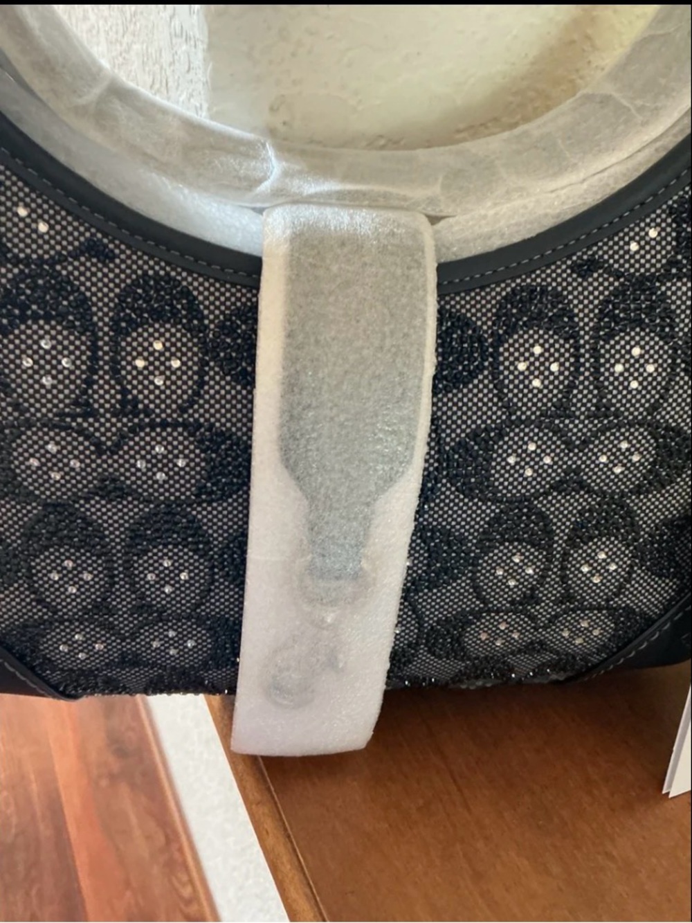 Coach Crystal Jacquard Hampton Hobo Bag - Picture 5 of 10